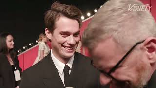 Nicholas Galitzine Variety Interview at Vanity Fair Oscars After Party 31024 [upl. by Naujahs]