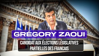 Grégory ZAOUI candidat aux élections législatives partielles des Français hors de France [upl. by Hakim]