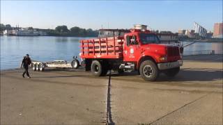 Cincinnati Water Rescue Operations  Engine 23 [upl. by Inahet]