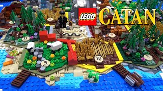 Playable LEGO Catan Board Game [upl. by Ennaus]