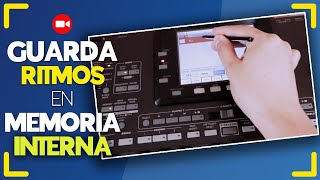 ▷▶ Cómo GUARDAR Ritmos y Samples en tu USB o Memoria Interna en KORG PA 600 KORG PA 700  Tutorial [upl. by Drofhsa]