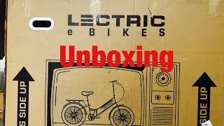 Unboxing Lectric XP StepThru 20 [upl. by Skiest]