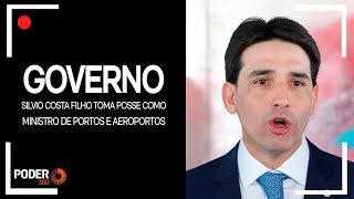 Ao vivo Silvio Costa Filho toma posse como ministro de Portos e Aeroportos [upl. by Woolson]