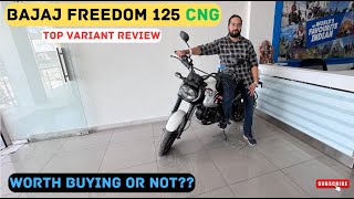 Bajaj Freedom 125 CNG Detailed Review 🔥 Motor Soul [upl. by Mccully607]