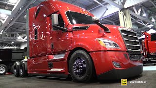 2022 Freightliner Cascadia Sleeper Truck  Exterior Interior Walkaround Tour  Salon Camion Lourd QC [upl. by Eppillihp]