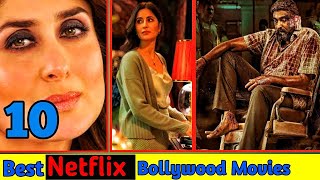 Top 10 Netflix Bollywood Movies 2024  Hindi [upl. by Nnaarat]