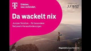 Telekom SDWAN auf Basis Juniper Solutions  Die Story [upl. by Eerej]