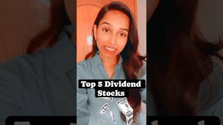 Top 5 Dividend Stocks dividendstocks dividendinvesting dividend viralvideo viralshorts shorts [upl. by Oidacra]