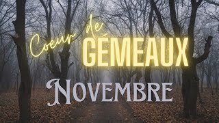 Coeur de Gémeaux en Novembre  Alerte nouvel amour  Guidance Sentimentale Relationnelle [upl. by Rodge]