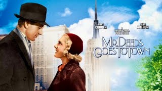 Mr Deeds Goes To Town 1936 HD  Gary Cooper  Jean Arthur  A Frank Capra Classic Production [upl. by Krein]