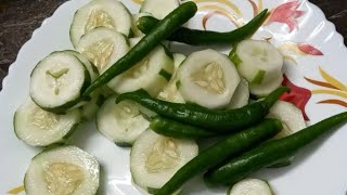 ഉപ്പിലിട്ടത്  Cucumber Chilli Pickle  Uppilittathu Short [upl. by Wivinia944]