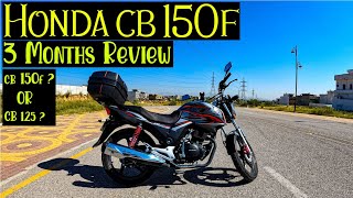 Honda cb 150f 2021 3 Months Review honda cb 150f 2022 best touring bike Pakistan bike tour 2021 [upl. by Eniamzaj]