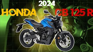 Meet the 2024 Honda CB125R Top Features amp Specs Breakdown  automobiletamil [upl. by Mur]