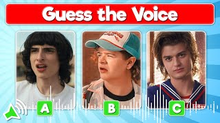 Stranger Things Voice Quiz [upl. by Abbie]