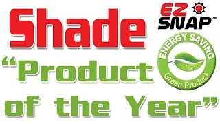 EZ Snap® Exterior Sun amp Solar Shades for Homes RVs boat skylight blinds  Product of the Year [upl. by Jehias]