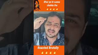 Bhai ye hi sunna chahta tha 🔥🔥rizwanahmed rizwanfans debate roast reels shorts [upl. by Rosane]