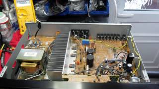 Marantz PM 57 Amplifier Repair [upl. by Aicenat]