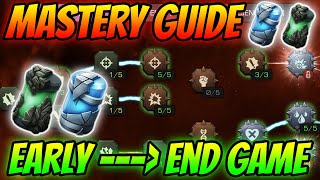 Mastery Guide  Early to End Game  Marvel Contest of Champions [upl. by Marielle]