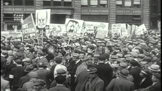 Communist Party May Day parade in New York City HD Stock Footage [upl. by Mccall594]