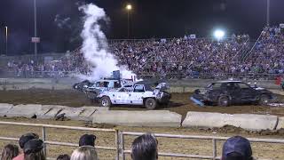 Rockingham County Fair Wire Up Class Demo Derby 2023 [upl. by Aniraad541]