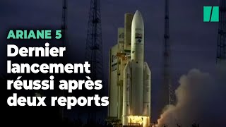 La fusée Ariane 5 a été lancée avec succès [upl. by Jenn506]