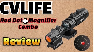 CVLife 3 MOA Red Dot Magnifier Combo [upl. by Manbahs]