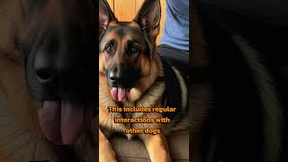 One tip to build trust with a German Shepherd While living alone gsd [upl. by Ola]