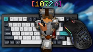 1000⭐ Bedwars ASMR Keyboard amp Mouse Sounds  Hypixel Bedwars [upl. by Asia]