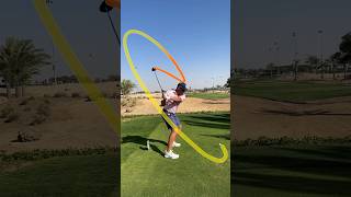 Bryson DeChambeau golf swing in slow motion on Shot Tracer app golfer golfswing [upl. by Eekcaj]