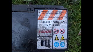 Citroen C4 Picasso 2011 battery removal [upl. by Charmaine224]