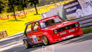 VW Golf I GTI 16V  Rainer Schönborn  Osnabrücker Bergrennen 2015 [upl. by Reseda643]