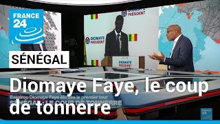 Au Sénégal Bassirou Diomaye Faye élu dès le premier tour  un coup de tonnerre • FRANCE 24 [upl. by Atse]