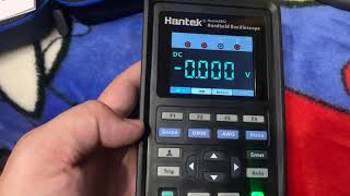 Hantek 2D72 handheld oscilloscope failing [upl. by Eniamreg366]