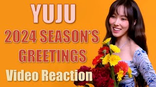 Yuju 유주  2024 SEASON’S GREETINGS  Making Film Reaction [upl. by Eibor]