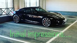 Porsche Cayman 981 s … initial impressions [upl. by Leanna]