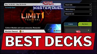 Play THESE Decks for Limit 1 Festival  BEST DECKS [upl. by Wivinah984]