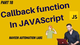 18  Callback Function In JavaScript [upl. by Avictor]