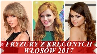 Najlepsze fryzury z kręconych włosów 2017 [upl. by Lole]