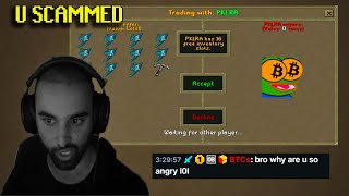 ODABLOCK LOSES HIS BANK ON STREAM THEN EXPOSES DEATHMATCHING PID HACK OSRS [upl. by Martijn]