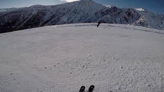 Piste 133 red black Serfaus Fiss Ladis Austria [upl. by Ahsilrae]