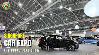 Singapores Biggest Car Show  The Car Expo 2024 Full Tour at Expo Hall carexpo [upl. by Trevlac]