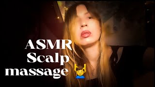 ASMR  Scalp massage  Hair brushing [upl. by Kallman787]