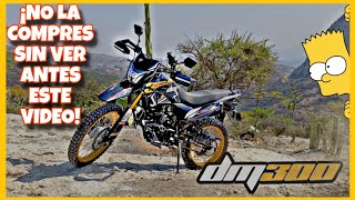 NUEVA ITALIKA DM 300 2024 😱 ¡NO LA COMPRES SIN VER ANTES ESTE VIDEO 🤯 ¿Mejor que una crossmax 300🤔 [upl. by Annawyt]