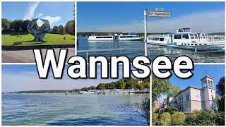 Wannsee Berlin  Großer Wannsee  September 2023  Wannsee lake Berlin Germany [upl. by Rozalin311]