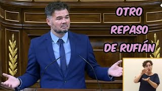 Gabriel Rufián REVIENTA A LOS LAMEBOTAS DE MILEI y pone en su sitio a Sánchez sobre Israel [upl. by Anabahs905]