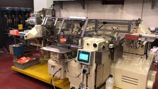 SIG DST double stage chocolate bar wrapping machine [upl. by Otecina]