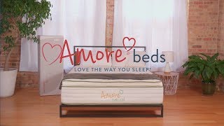 The Amore Natural Mattress  With Natural And Organic Materials [upl. by Aztinay]