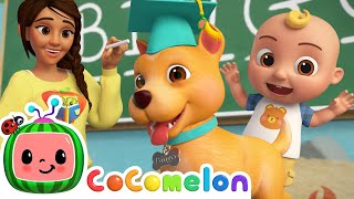 Bingos First Day at School 🐶 Baby JJs BINGO Spelling Song  CoComelon Nursery Rhymes amp Kids Songs [upl. by Liesa]