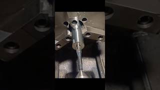 38 Tap threading Road lathe machine ideas💡short shorts [upl. by Tedda]