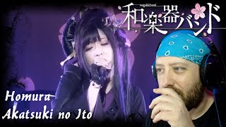 Wagakki Band  Homura  Akatsuki no Ito Live reaction  Metal Musician Reacts [upl. by Kingsley]